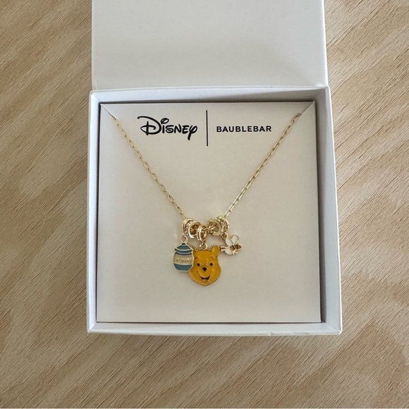 New BaubleBar x Disney Winnie the Pooh Charm Necklace - Picture 3 of 8